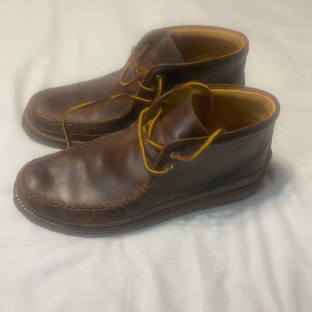 Sperry Dark Brown Leather Chukka Boots